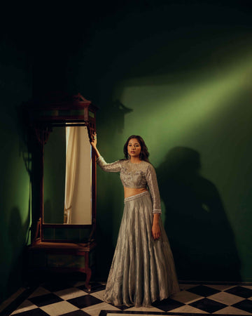 Seren Ash Glow Lehenga