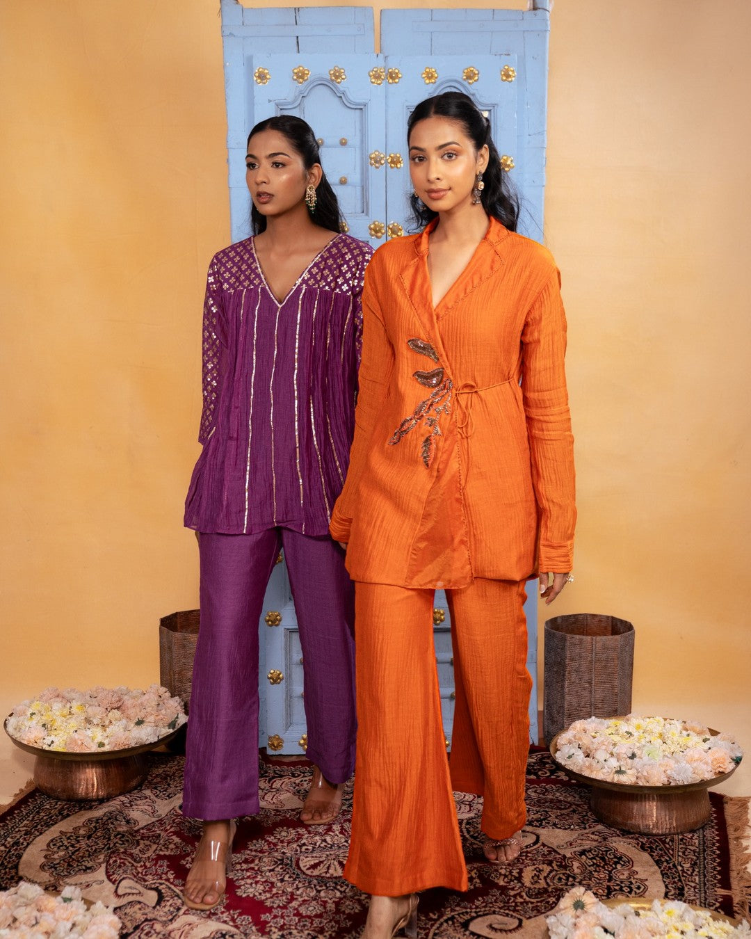 Viola Purple Gotta Co-ord Set