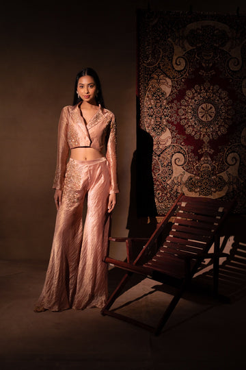 Asteria Dusty Rose Blazer Co-ord Set